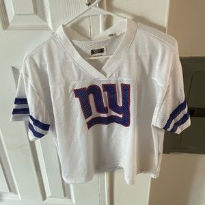 NY Giants Crop Top